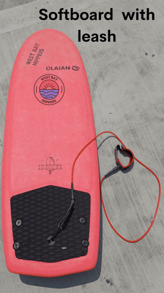 softboard with leash